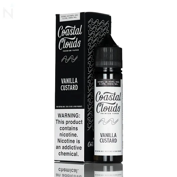 Coastal Clouds E-Liquid - Vanilla Custard - 60mL