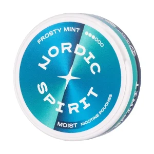 Frosty Mint Standard Nicotine Pouches by Nordic Spirit