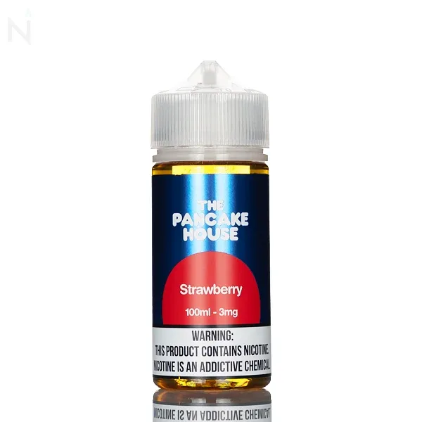 Pancake House E-Liquid - Strawberry - 100ml - Image 2