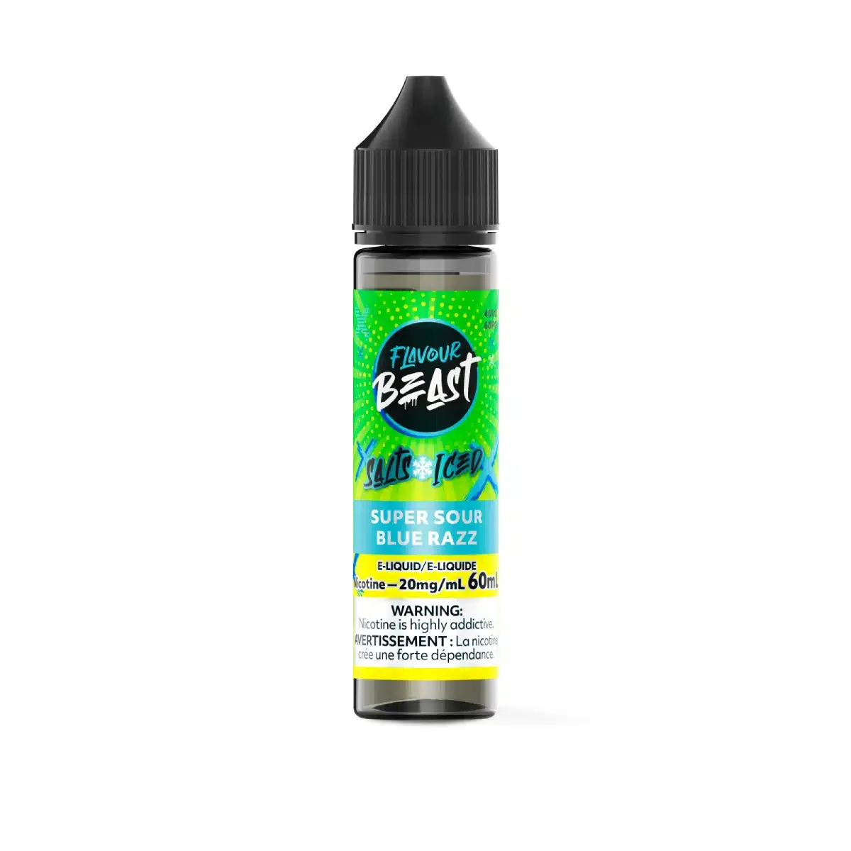 Flavour Beast Super Sour Blue Razz Iced