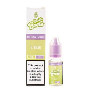G-Bear Double Brew Nic Salt E-Liquid by Ohm Brew