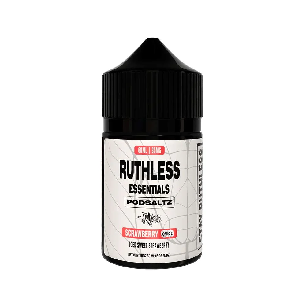 Scrawbrrry On Ice Ruthless Essentials Salts 60mL