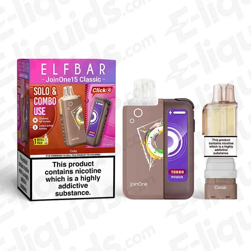 ELF BAR JoinOne15 Classic Cola Prefilled Pod Kit