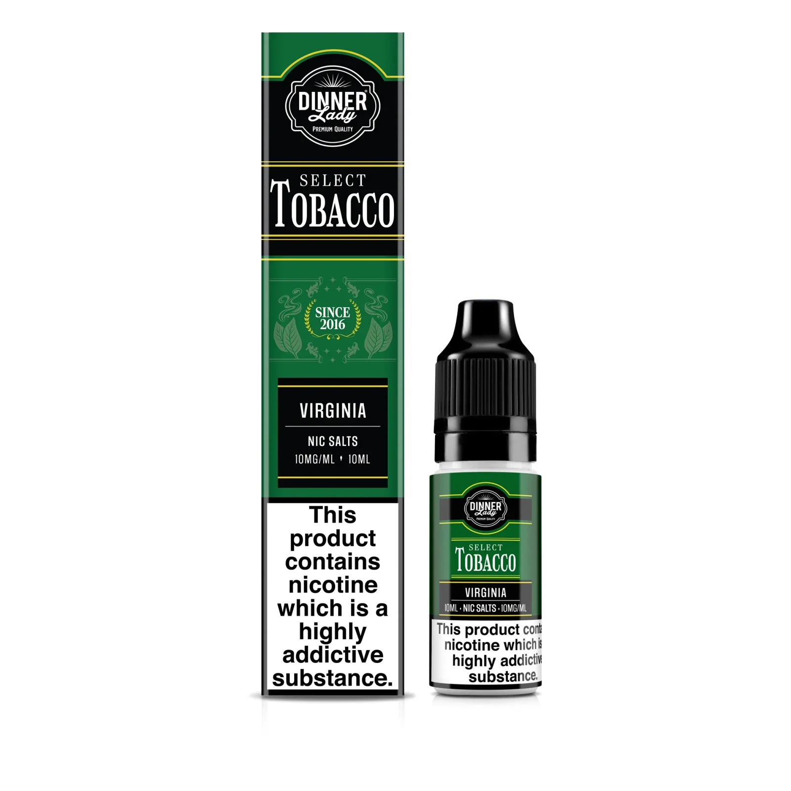 Dinner Lady Select Tobacco – Virginia Bar Salt E-Liquid - Image 2