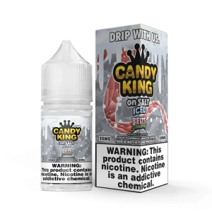 Strawberry Belts SALT on ICE - Candy King On SALT - 30mL