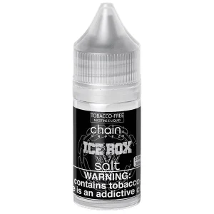 Ice Box by Chain Vapez Salt Series E-Liquid 30mL (Salt Nic)