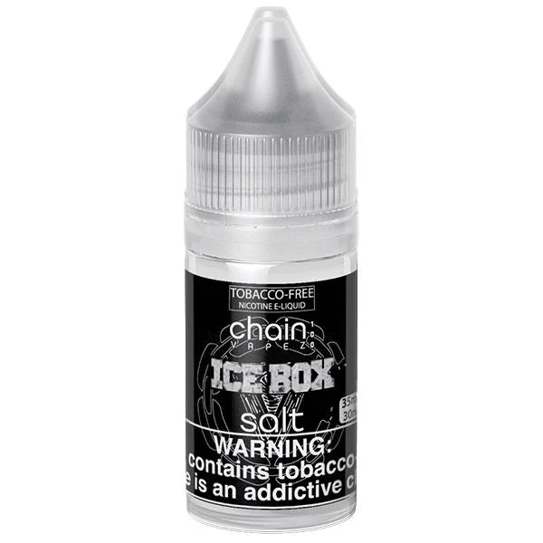 Ice Box by Chain Vapez Salt Series E-Liquid 30mL (Salt Nic)