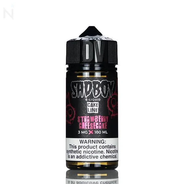 Sadboy E-Liquid - Strawberry Cheesecake - 100ml