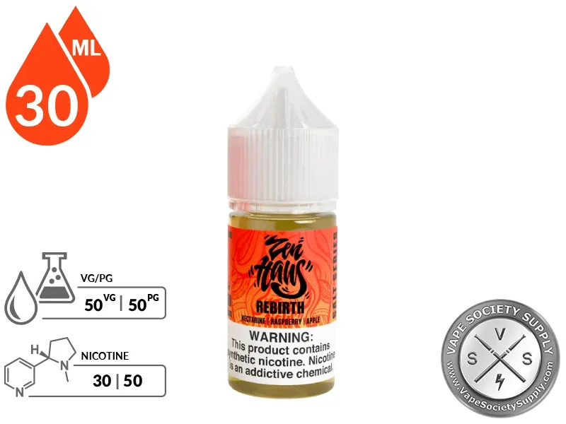 Rebirth Zen Haus Salt 30ml | Nicotine Salt - Image 2