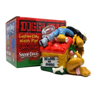 Dogg Lbs (Water Pipe) 5" Doggystyle Dogg House Clay with 14M Banger