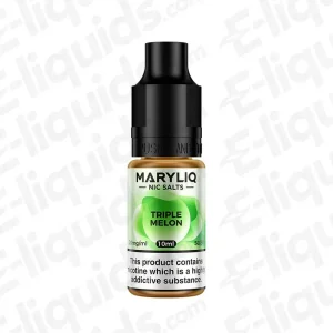 Triple Melon Nic Salt Vape Juice by Maryliq