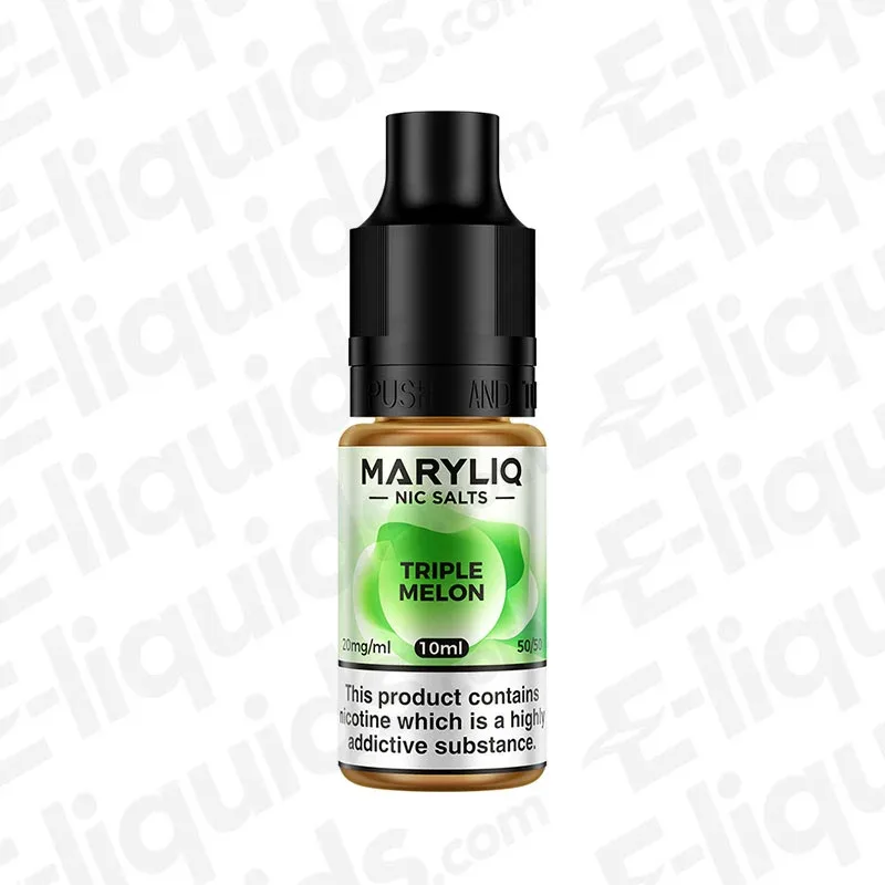 Triple Melon Nic Salt Vape Juice by Maryliq