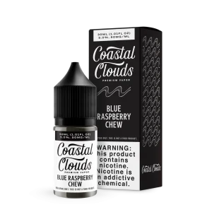 Coastal Clouds Salt Blue Raspberry Chew eJuice
