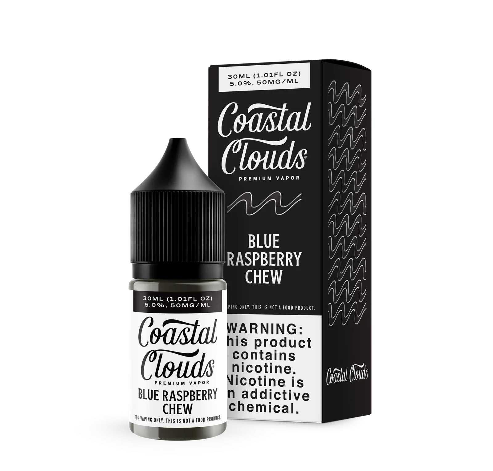 Coastal Clouds Salt Blue Raspberry Chew eJuice