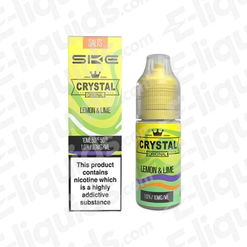 SKE Crystal Lemon and Lime Nic Salt