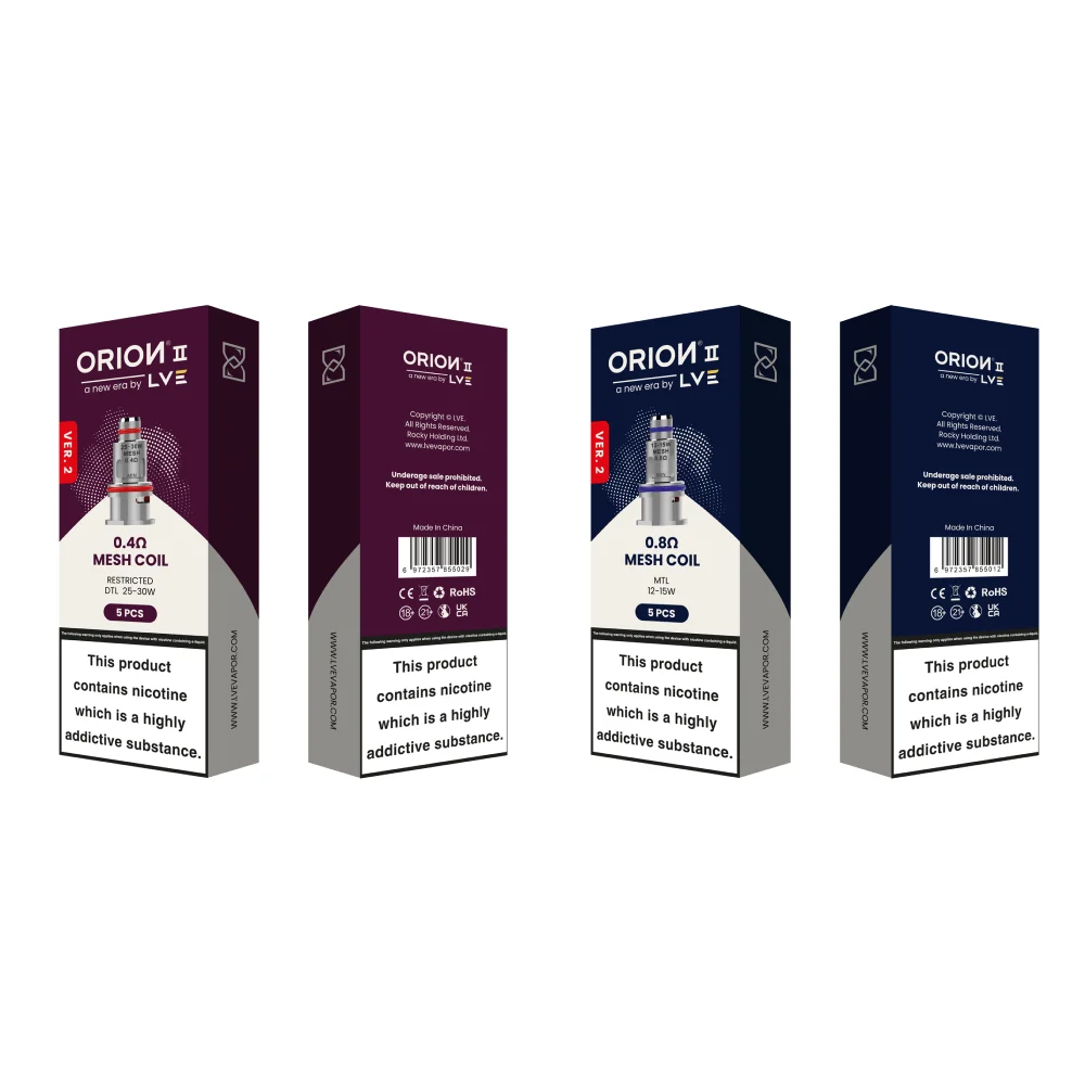 LVE Orion II V2 Mesh Coils (5-Pack)