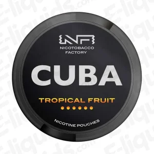 CUBA Black Tropical Fruit Nicotine Pouches