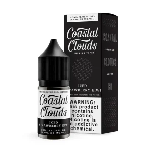 Iced Strawberry Kiwi by Coastal Clouds Salt TFN E- Liquid