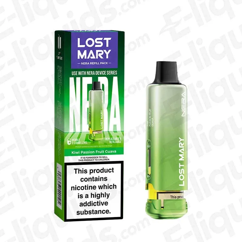 Lost Mary NERA 15K Kiwi Passion Fruit Guava Prefilled Pod