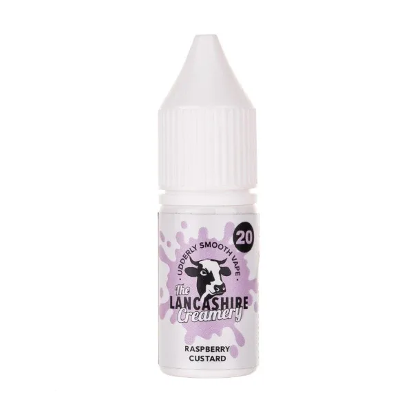 Raspberry Custard Nic Salt E-Liquid by Lancashire Creamery