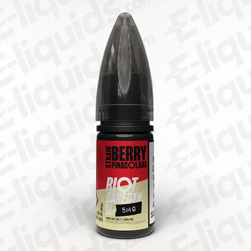 Riot Squad Bar Edition Strawberry Pinacolada Nic Salt
