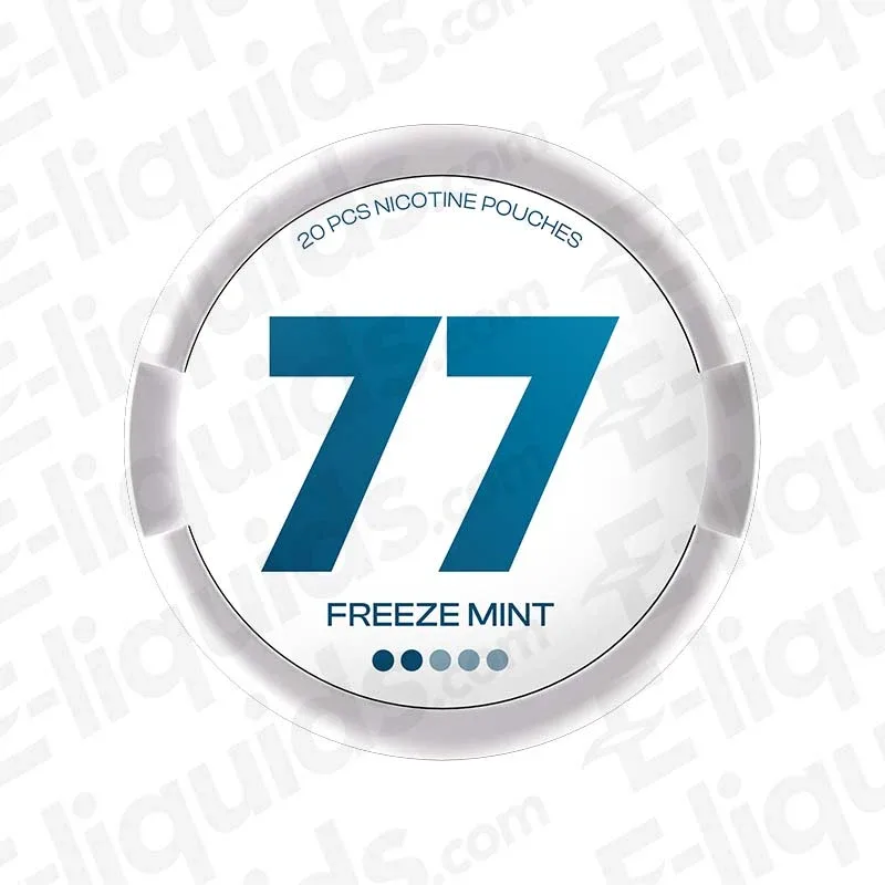 77 Fresh Mint Nicotine Pouches