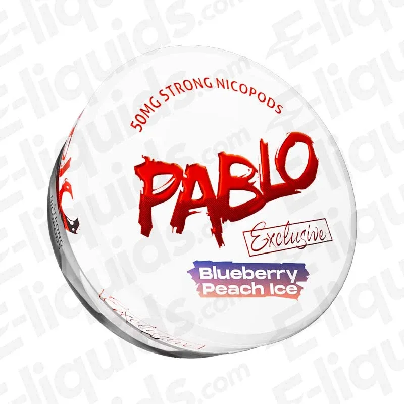 Pablo Exclusive Blueberry Peach Ice
