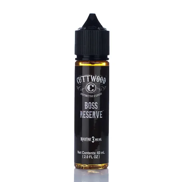 Cuttwood Classic E-Liquid - Boss Reserve - 60ml - Image 2