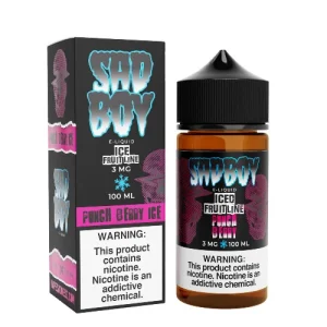 Punch Berry Ice - Sad Boy Bloodline E Liquid - Breazy