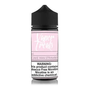 The Cupcake Man - Strawberry by Vaper Treats 100mL Series