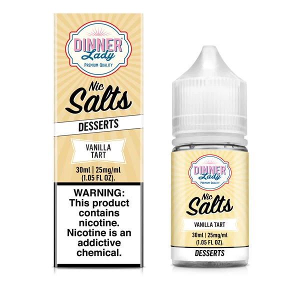 Vanilla Tart Dinner Lady TFN Salts 30mL