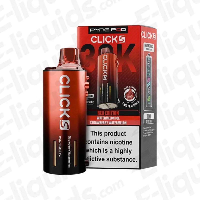 Pyne Pod Click S 30K Red Edition Prefilled Pod