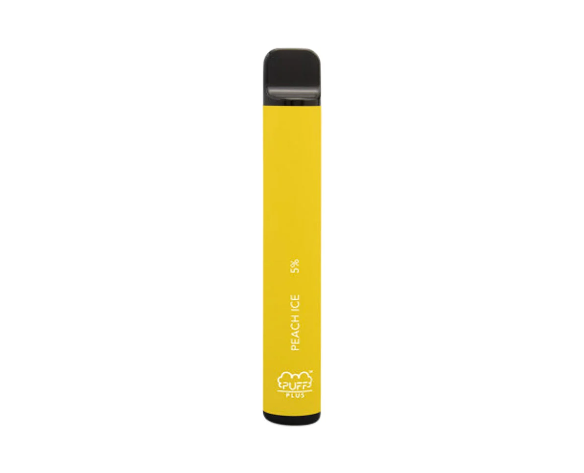 PUFF BAR PLUS PEACH ICE DISPOSABLE POD SYSTEM