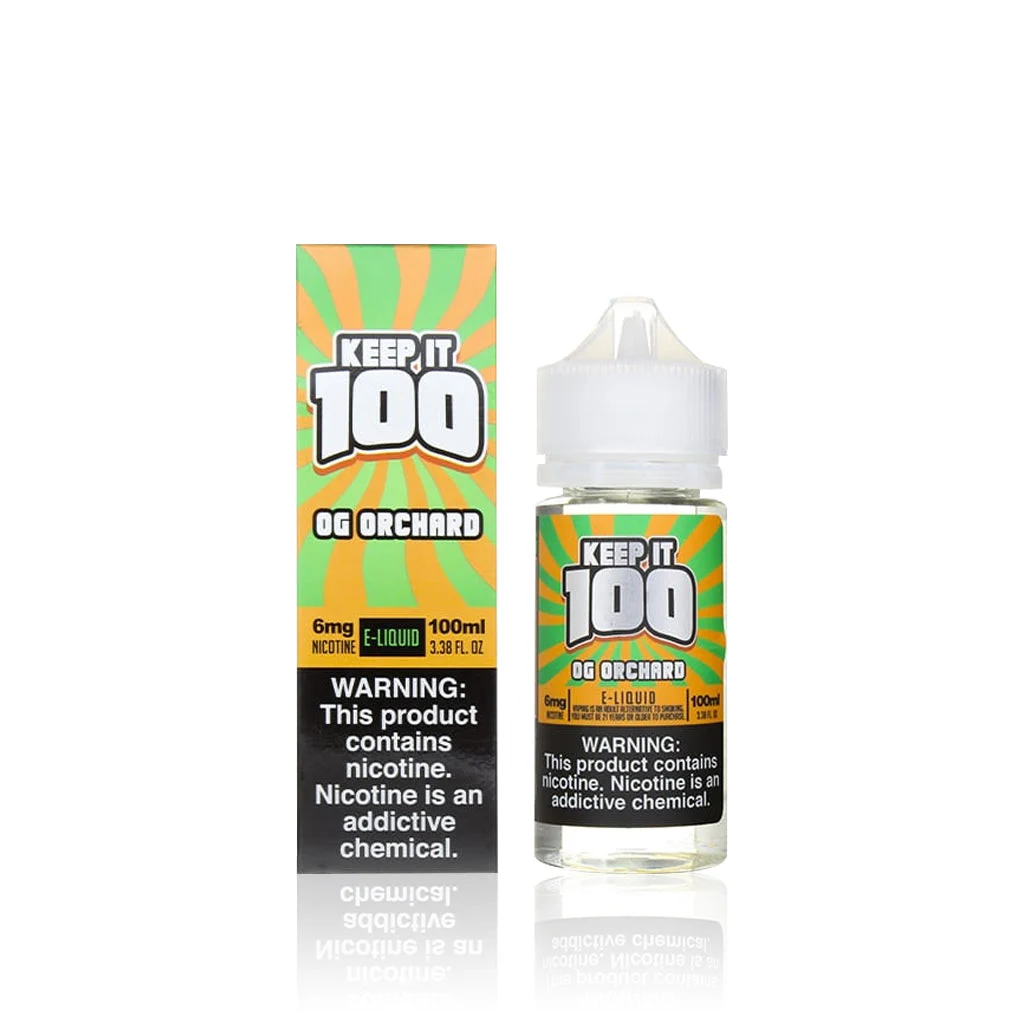 OG Orchard (Peachy Punch) - Keep It 100 E Liquid - Breazy