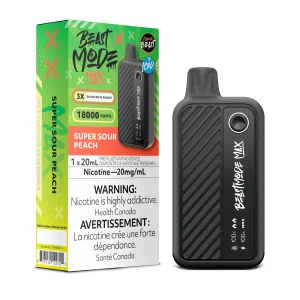 Flavour Beast Beast Mode Max 18K Disposable Super Sour Peach