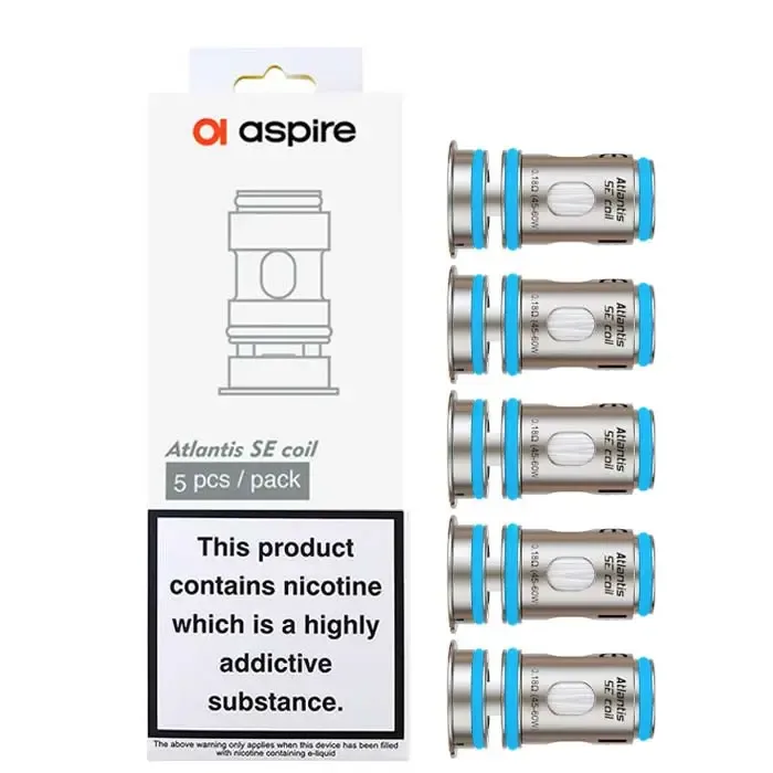 Aspire Atlantis SE Replacement Coils (5-Pack) - Image 2
