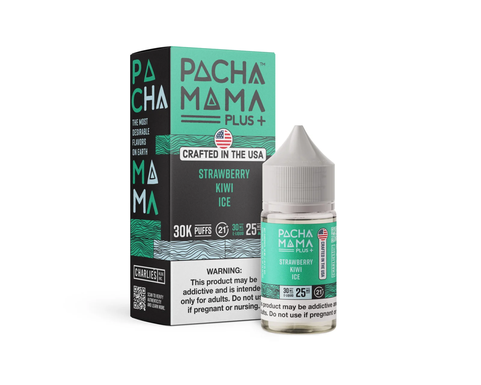 Strawberry Kiwi Ice Pachamama + Nixodine Salts 30mL