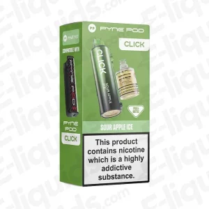 Pyne Pod Click 50K Sour Apple Ice Prefilled Pod