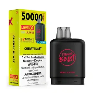 Level X Flavour Beast G2 Ultra Cherry Blast Iced (6/box)