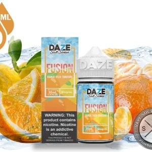 Orange Yuzu Tangerine ICED 7 Daze Fusion Salt 30ml