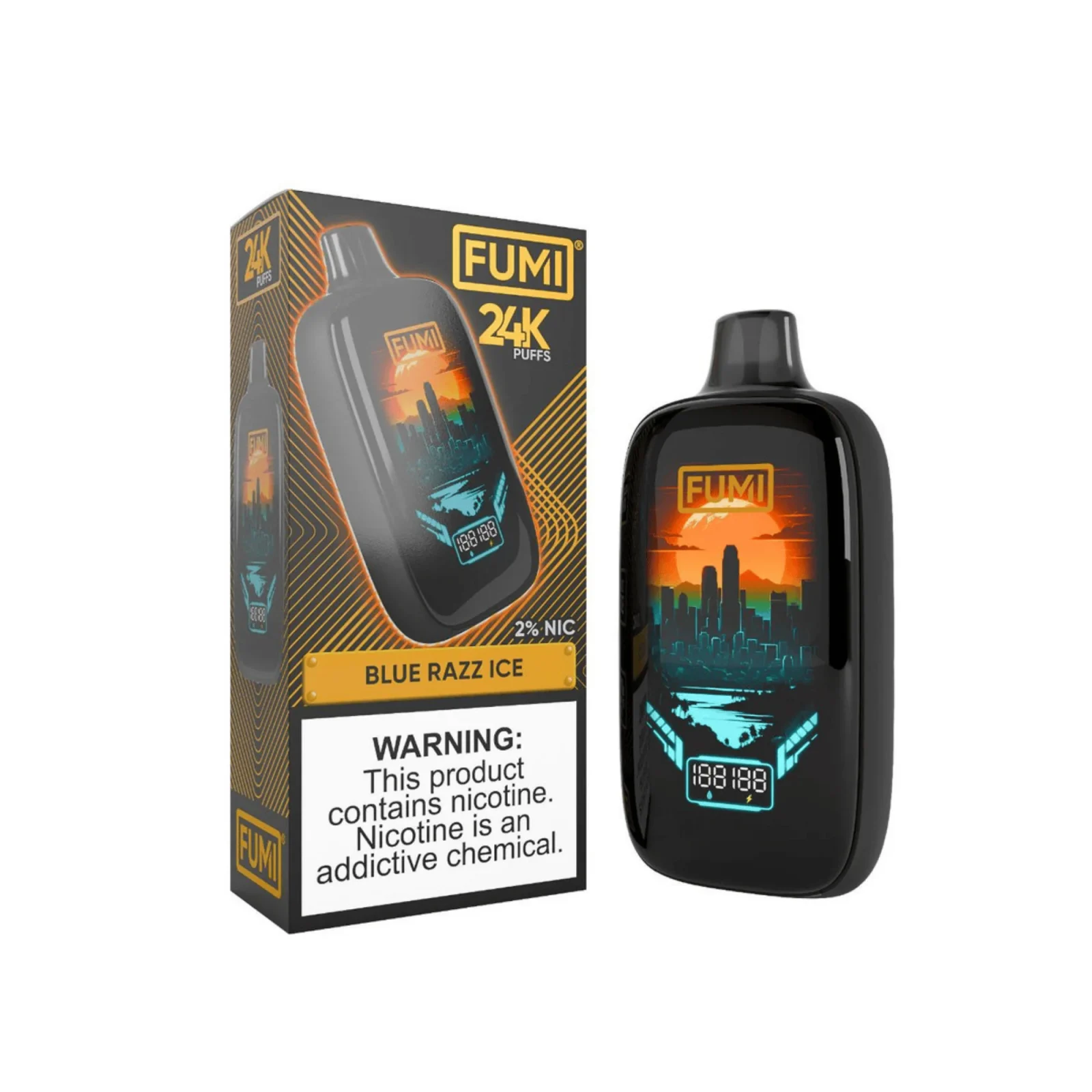 Fumi 24k 2% Rechargeable Disposable