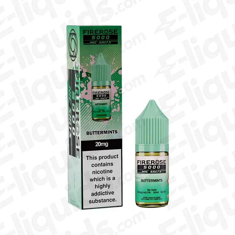 Elux Firerose 5000 Buttermints Nic Salt - Image 2