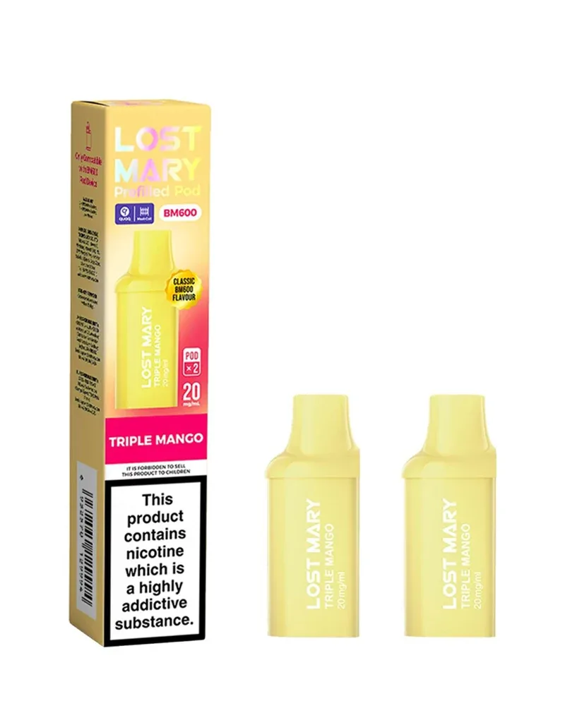 Triple Mango Lost Mary BM600 Pods (x2) - Image 2