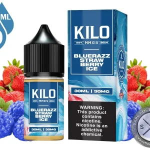 Blue Razz Strawberry Ice KILO SALT 30ml