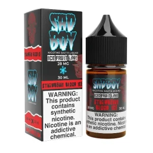 Strawberry Blood Ice - Sad Boy Bloodline Salt E Liquid - Breazy