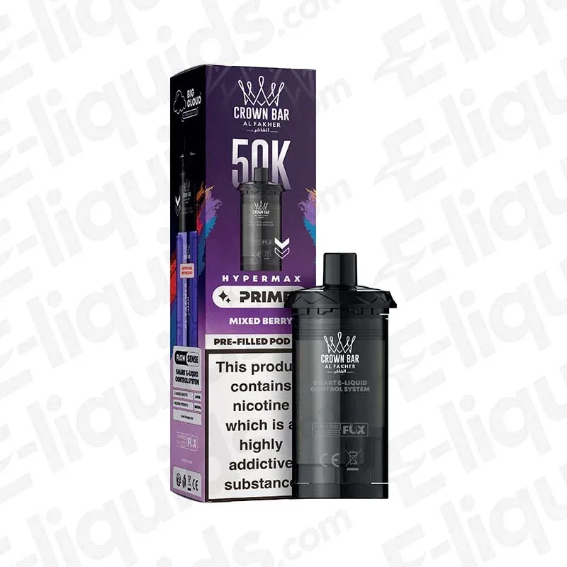 Al Fakher Hyper Max Prime 50K Mixed Berry Prefilled Pods
