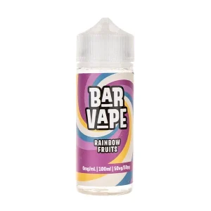 Rainbow Fruits 100ml (50/50) Shortfill E-Liquid by Bar Vape
