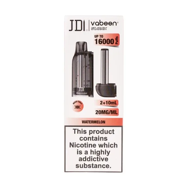 Watermelon Vabeen Starmix 16000 Prefilled Pod + Refill by JDI