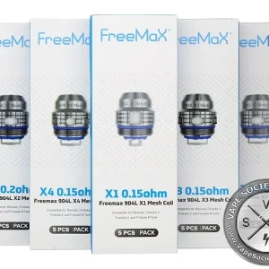 Freemax 904L X Mesh Coils (Pack of 5)