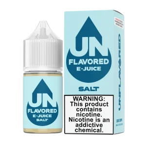 Unflavored SALT - Unflavored E-Juice - 30mL